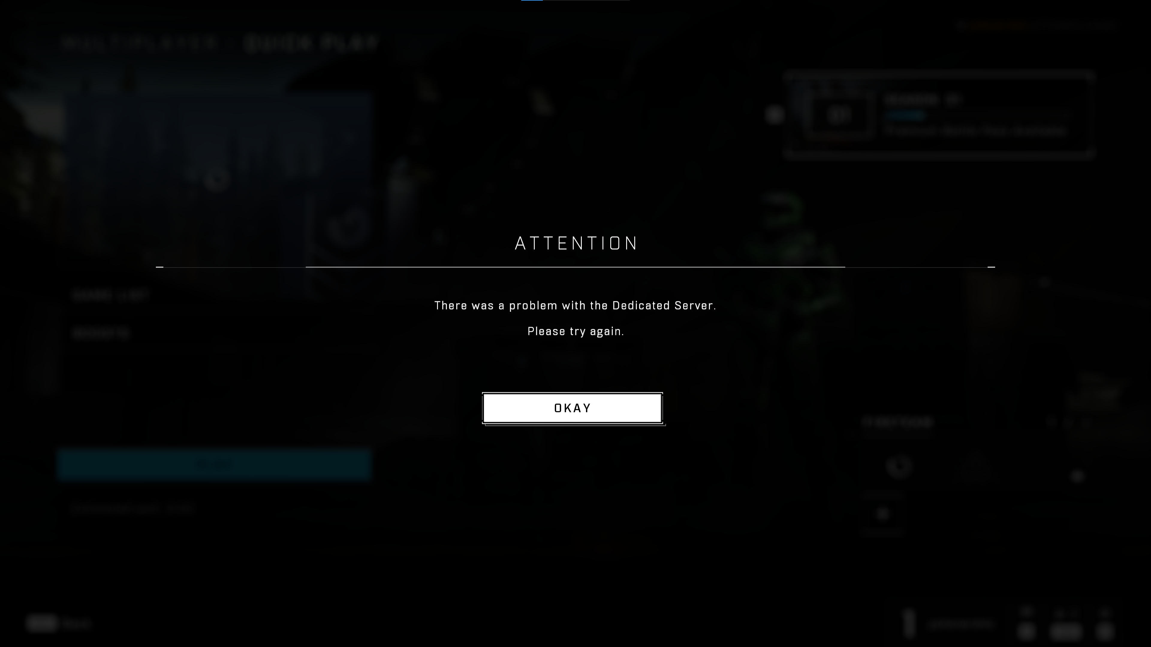 Halo Infinite Dedicated Server Error Halo Infinite Dedicated Server Error